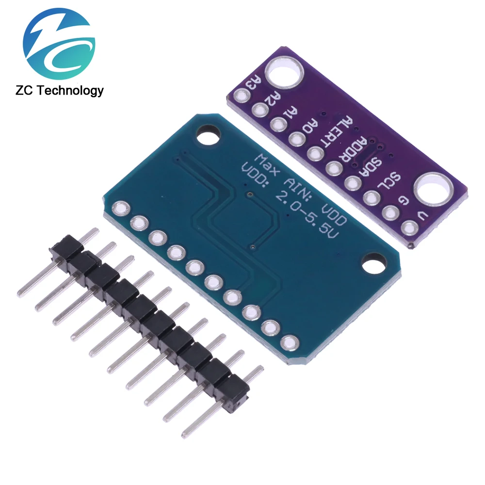 16 Bit I2C IIC ADS1115 ADS1015 ADS1118 Converter Module PCA9306 ADC Board For Arduino RPi Level Translation Amplifier