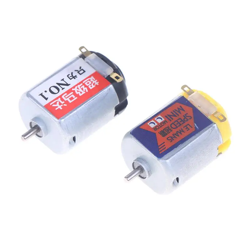 DC 3-8.4V 45000RPM Mini 130 Carbon Brush Motor F-130 High Speed Strong Magnetic Micro Motor For Mini 4WD Racing Car Model Toy