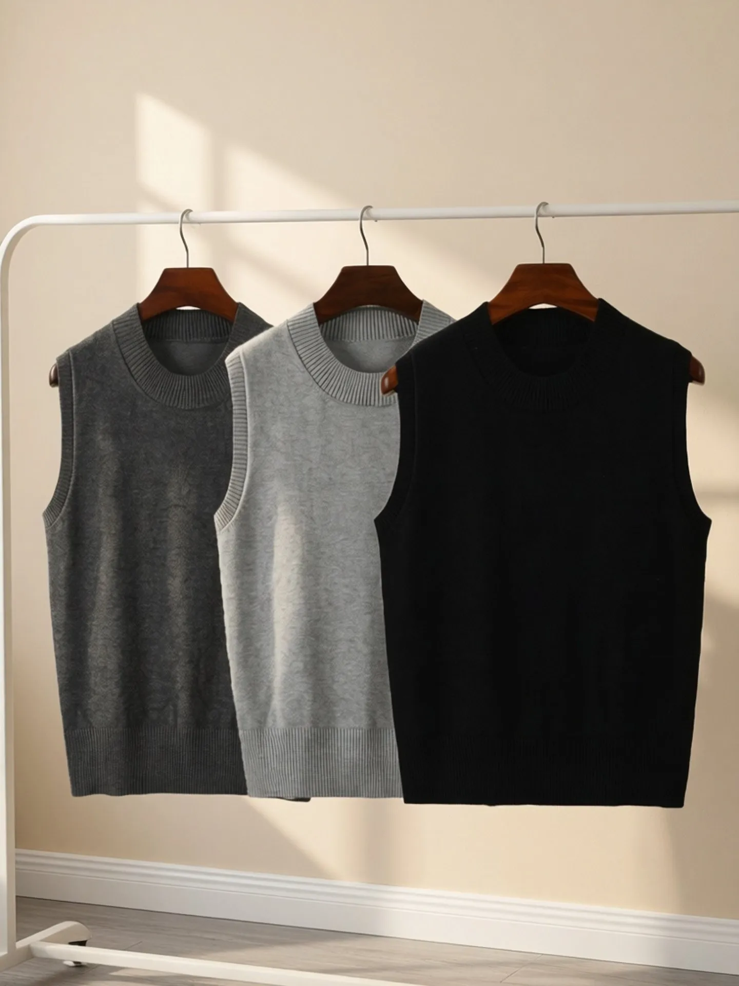 Tops Female Vest Clothing Blouse Preppy Style Aesthetic Sweater Sweaters Pullover Women Women's Warm Korean Padded Woman Knitted