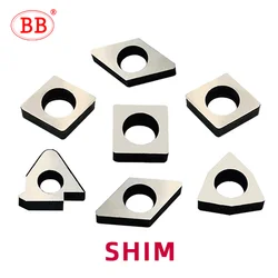 BB supporto per tornitura Shim tornio Cutter sostituire inserto morsetto 0903 1204 1604 10 pezzi