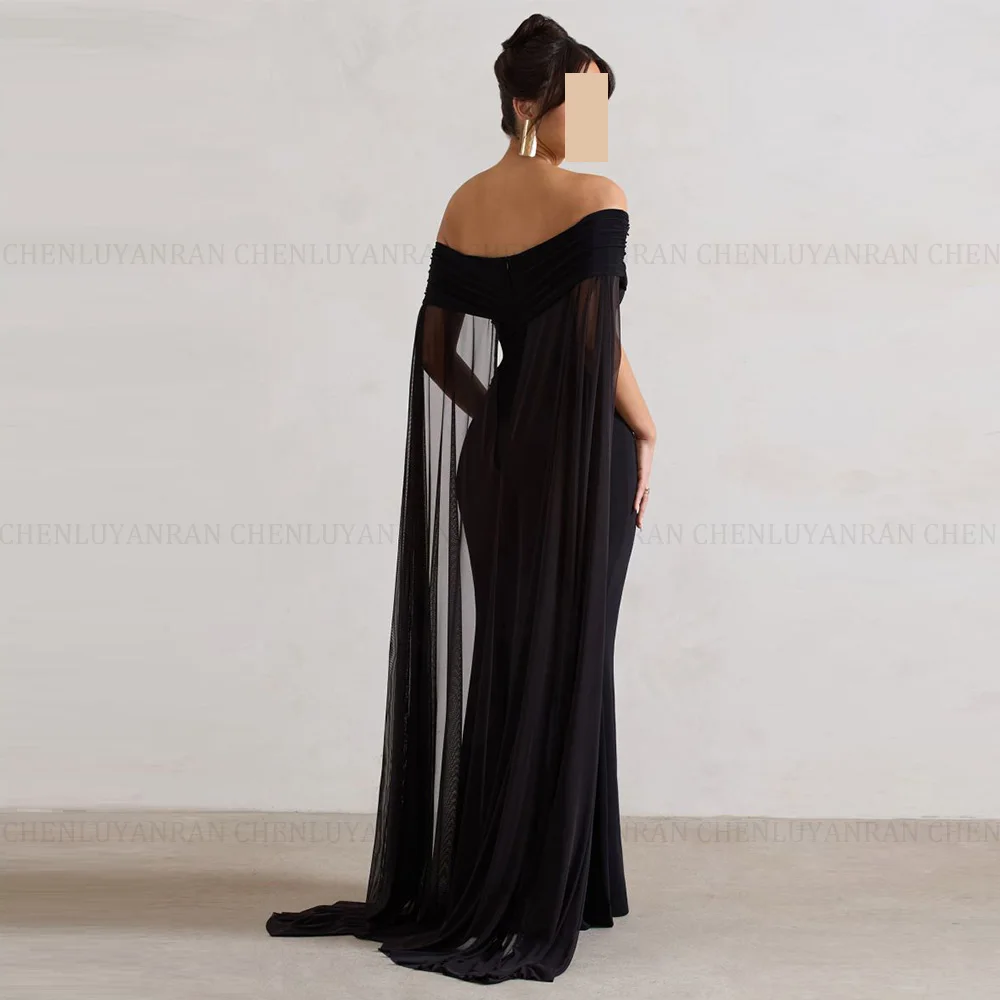 MOLISA Chiffon Sexy Evening Dresses 2024 Mermaid Off the Shoulder Party Prom Gowns Long Formal Occasion Dresses فساتين الحفلات