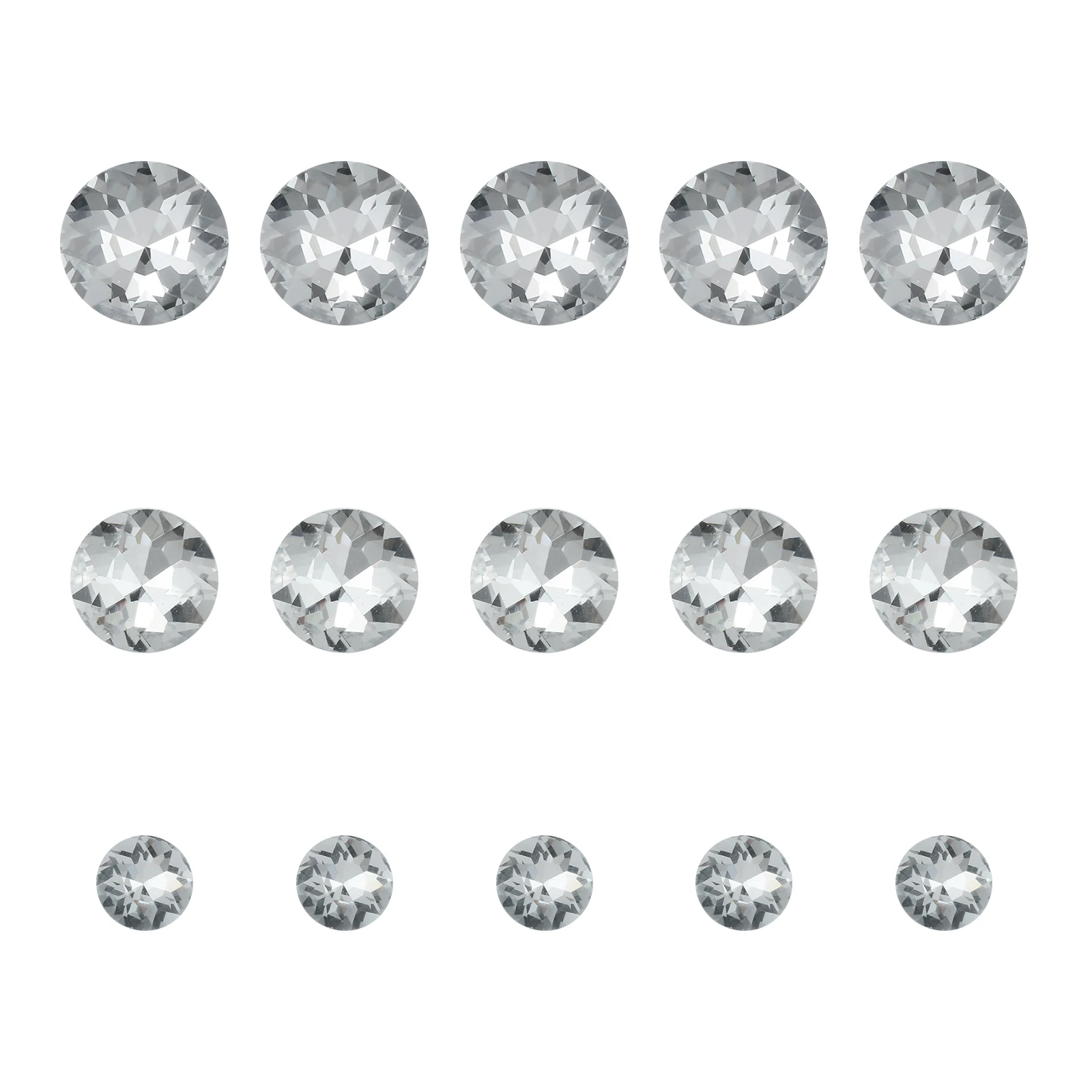 Diameter 16mm/25mm Diamond Crystal Glass Upholstery Nails Button Tacks Studs Pins Dia Sofa Wall Furniture Decoration DIY 10Pcs