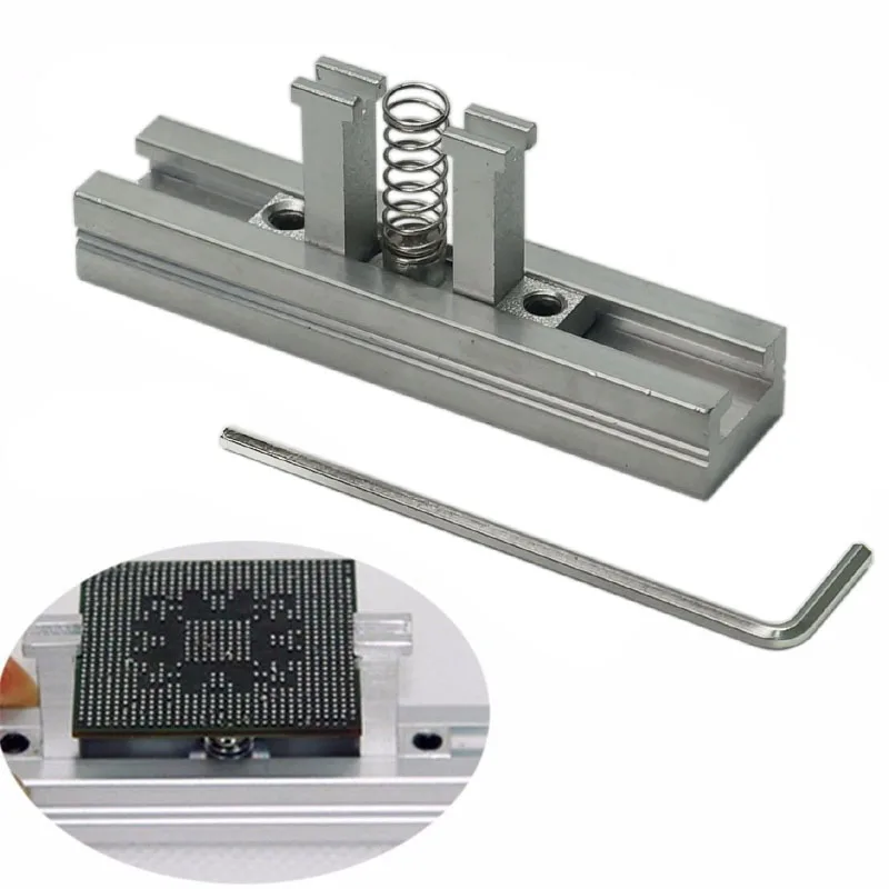 Plantilla de BGA de calentamiento directo Universal, soporte de plantilla, accesorio calefactado, plantilla de rebola para Chips SMT SMD, Reballing,