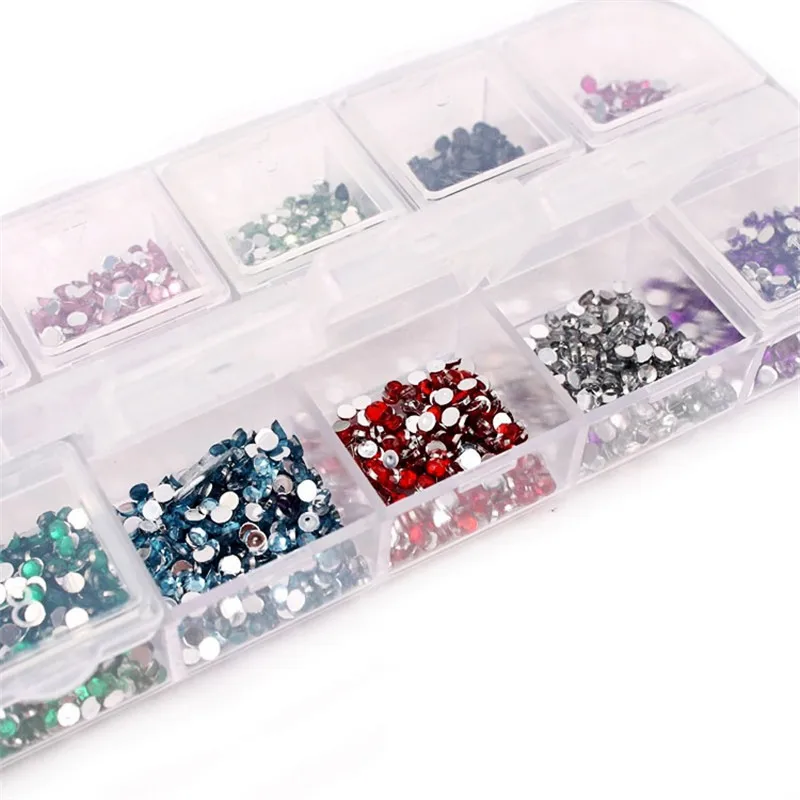 1 Pc Nail Art Decoratie Nail Rhinestones Nail Glas Diamond Crystal Nail Art Tool