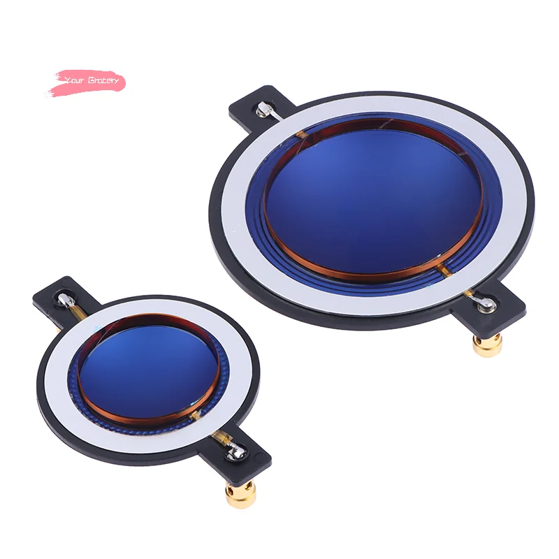 M-1Pc DIY Titan-Film-Hochtöner-Schwingspule Kupferdraht Blau Reparaturzubehör für Lautsprecher 34.4/44.4/51.2/72.2/74.5MM