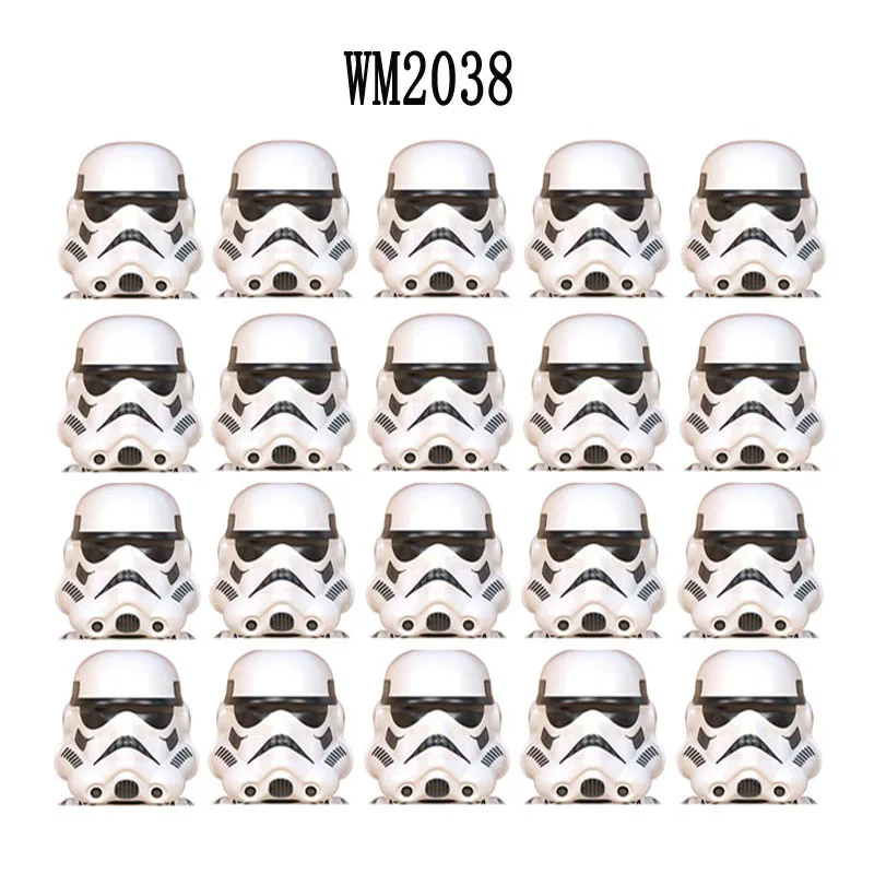 

Building Blocks 20pcs/set Scout trooper Dark Troopers mini action toy doll assembly toy 501st Legion Coruscant Guards WM2038