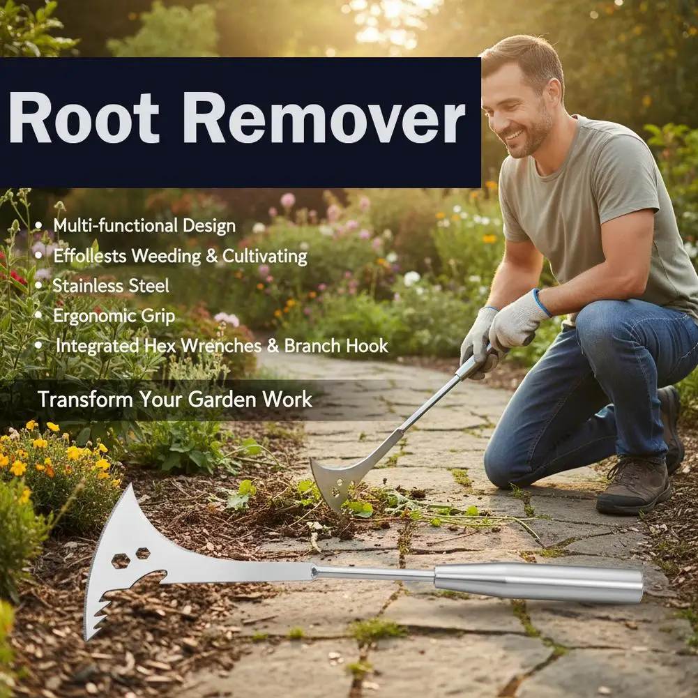 L-Shaped Stainless Steel Crevi - Gardening Tools To Remove Weeds recension och pris
