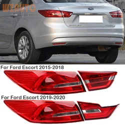 Rear Bumper Tail Light Cover Tail Lamp Housing Brake Stop Indicator Lamp For Ford Escort  2015 2016 2017 2018 2019 2020