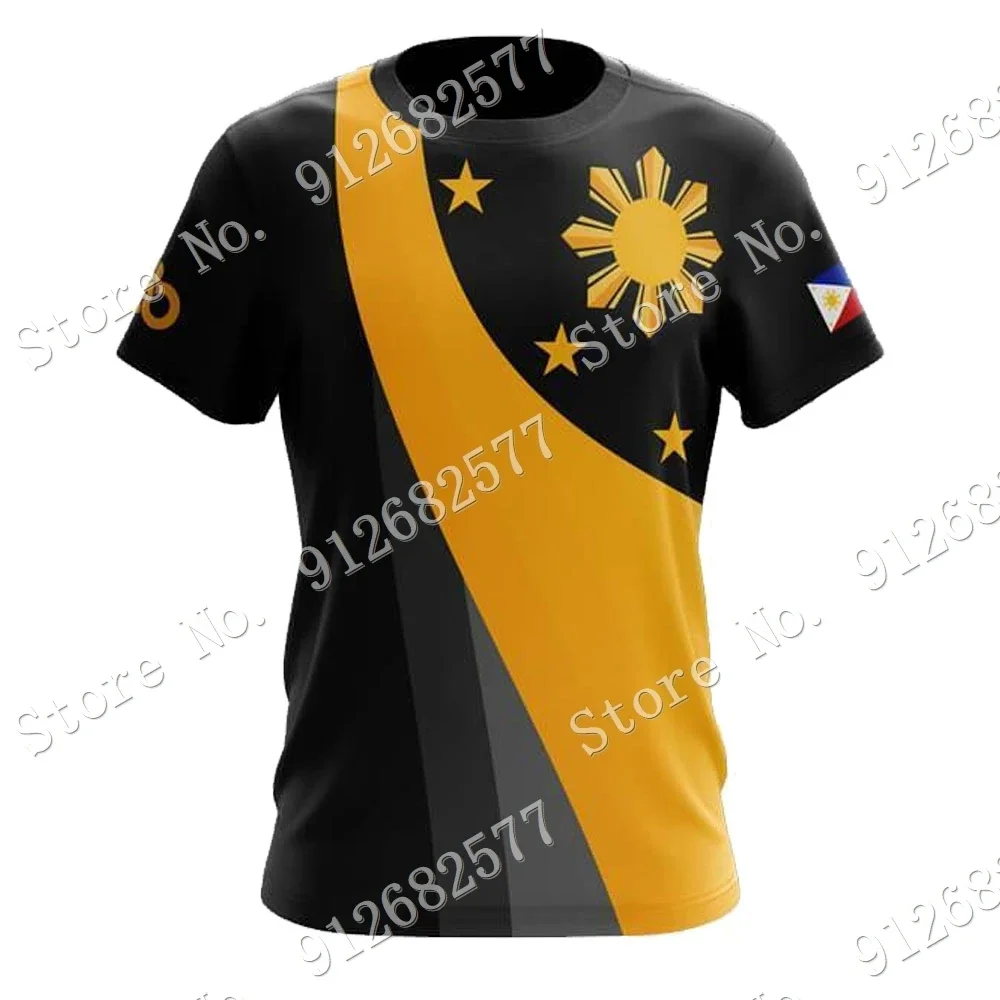 Maillot Philippines Camisa 2024  France Tour Cycling Jersey Team Tops Casual Technical Training t shirt