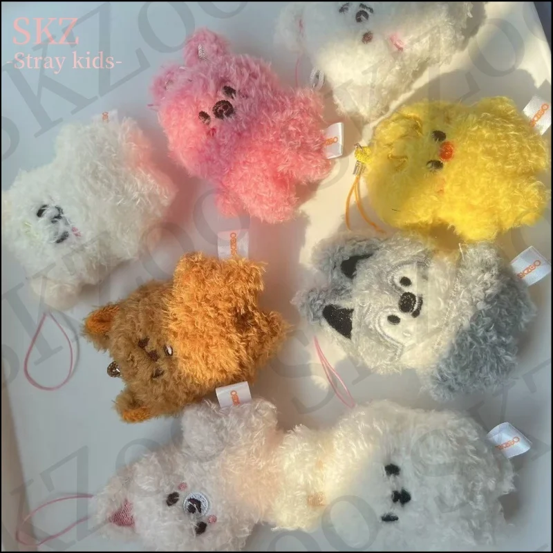 

SKZOO Official Toy Store Stray Kids Anime Character Plush Doll Keychain 키링 Decorative Pendant Exquisite Small Gift