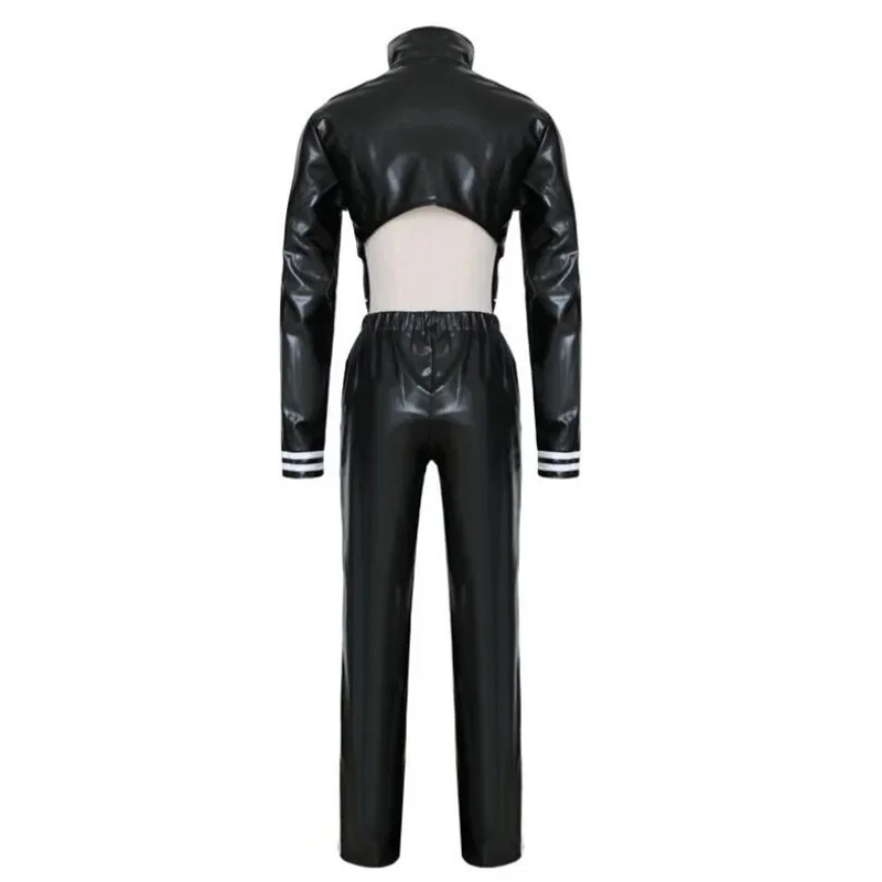 ❤️ COS ❤️ Costume de Cosplay Anime JoJo Bizarre Adventure Rohan Kishibe, ensemble complet, haut, pantalon, ceinture, tenue d'halloween ❤️