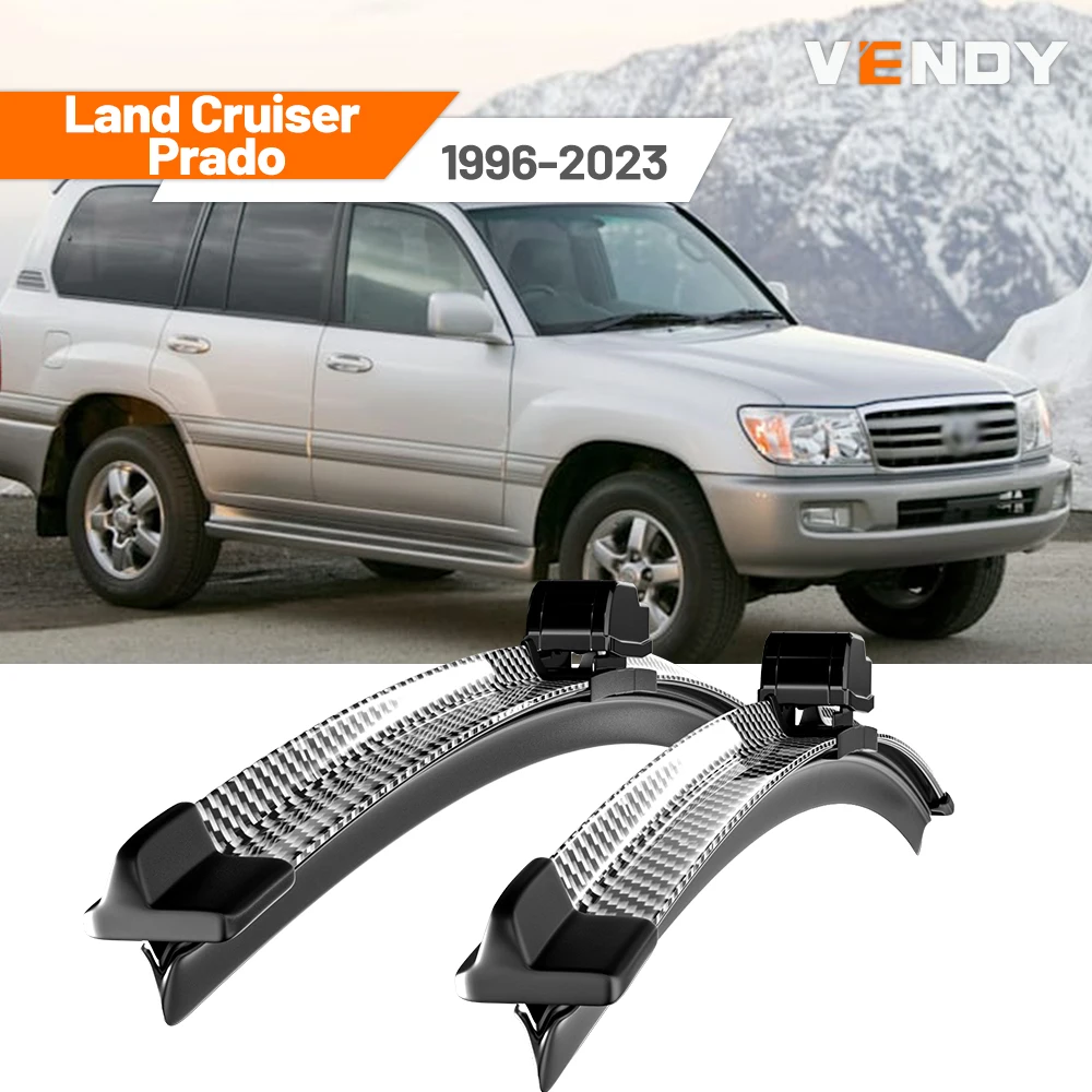 Für Toyota Land Cruiser Prado 90 120 150 1996-2023 2002 2009 2010 2011 2019 2 stücke Frontscheibe Wischer klingen Scheibenwischer