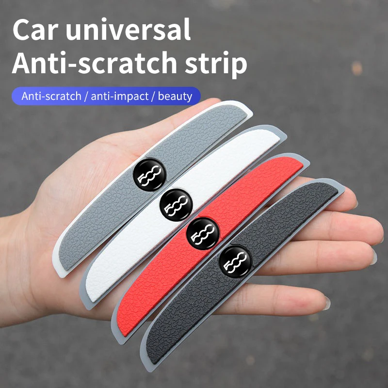 Car Door Crash Scratch Protectors Auto Bumper Strip Accessories For FIAT 500 Astra Bravo Panda Linea Strada Punto UNO Tipo Stilo