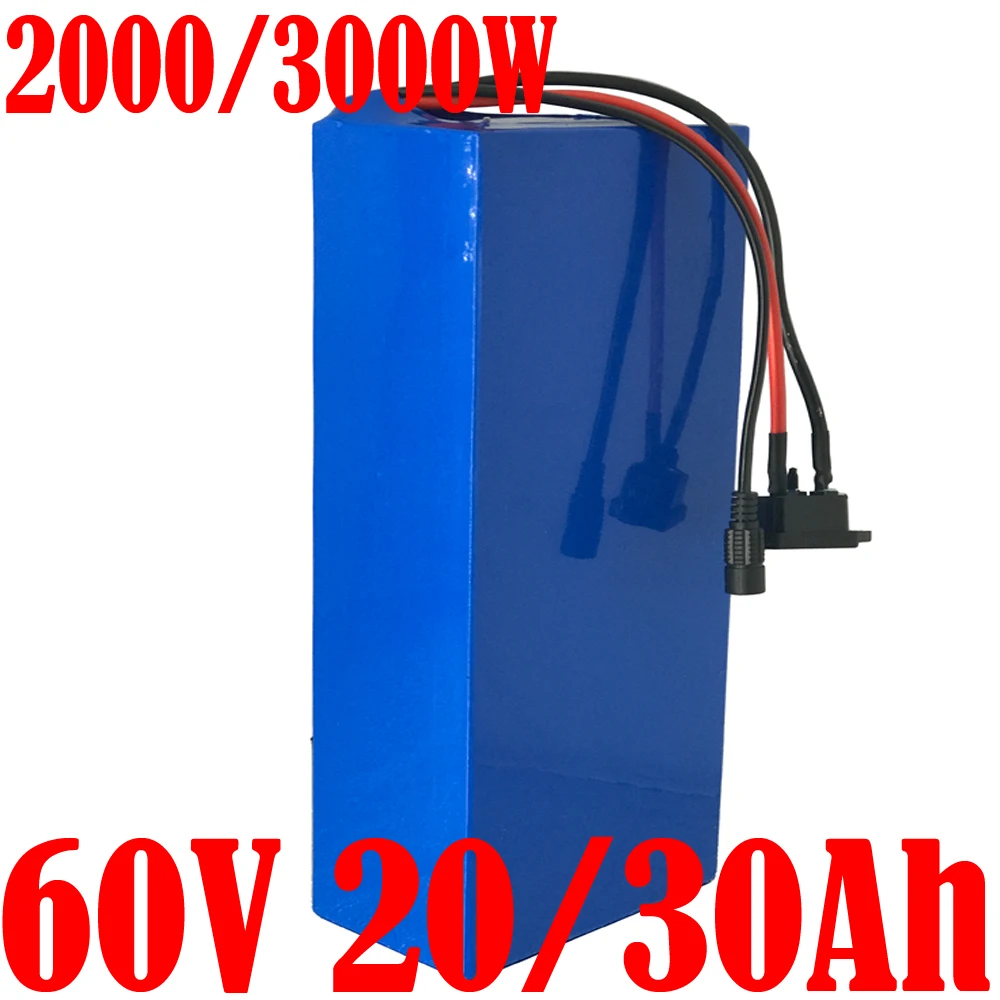 

18650 cell 60V 1500W 2000W 2500W E-Bike Battery 60V 20AH Electric Bicycle Battery 60V 17AH 20AH 25AH 27AH 30AH Lithium battery