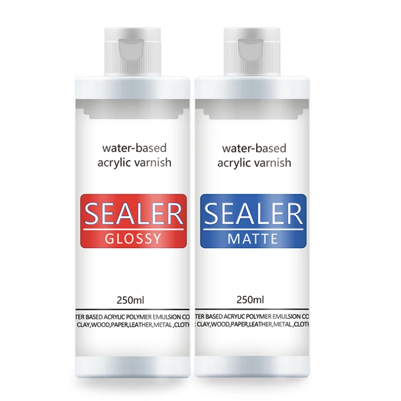 Acrylic Artist's Varnish Non-Yellowing on-Toxic  Anti-Crazing  High Gloss Finish Suitable for Pro Artists, Hobby Painters