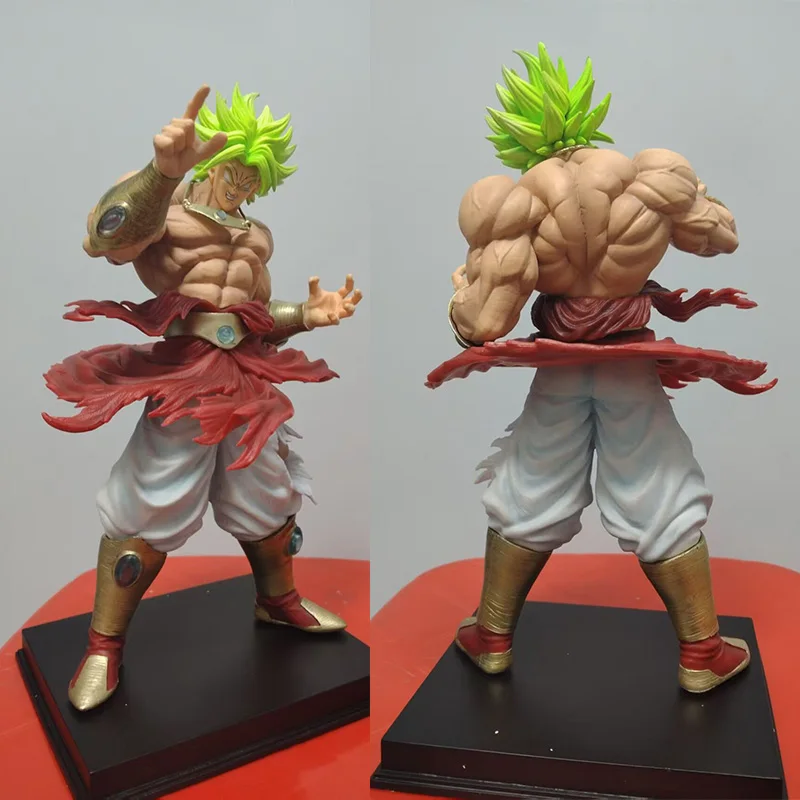 Nieuwe 30 cm Standbeeld Super Saiyan Broly Actiefiguren Anime Dragon Ball Model Pop Collectie Beeldje Ornament Gift Trendy Speelgoed