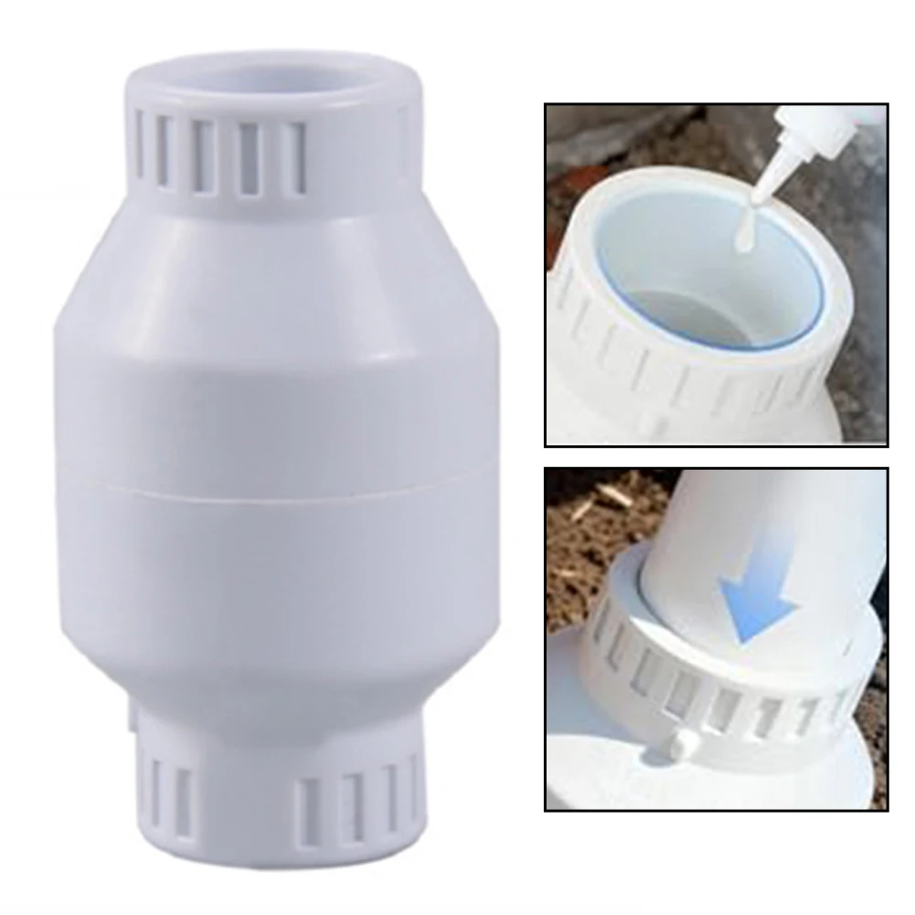 2026 New PVC Slide-type Swing Check Valve Backflow Prevention Valve For Prevent Backflow Effective Backflow Prevention