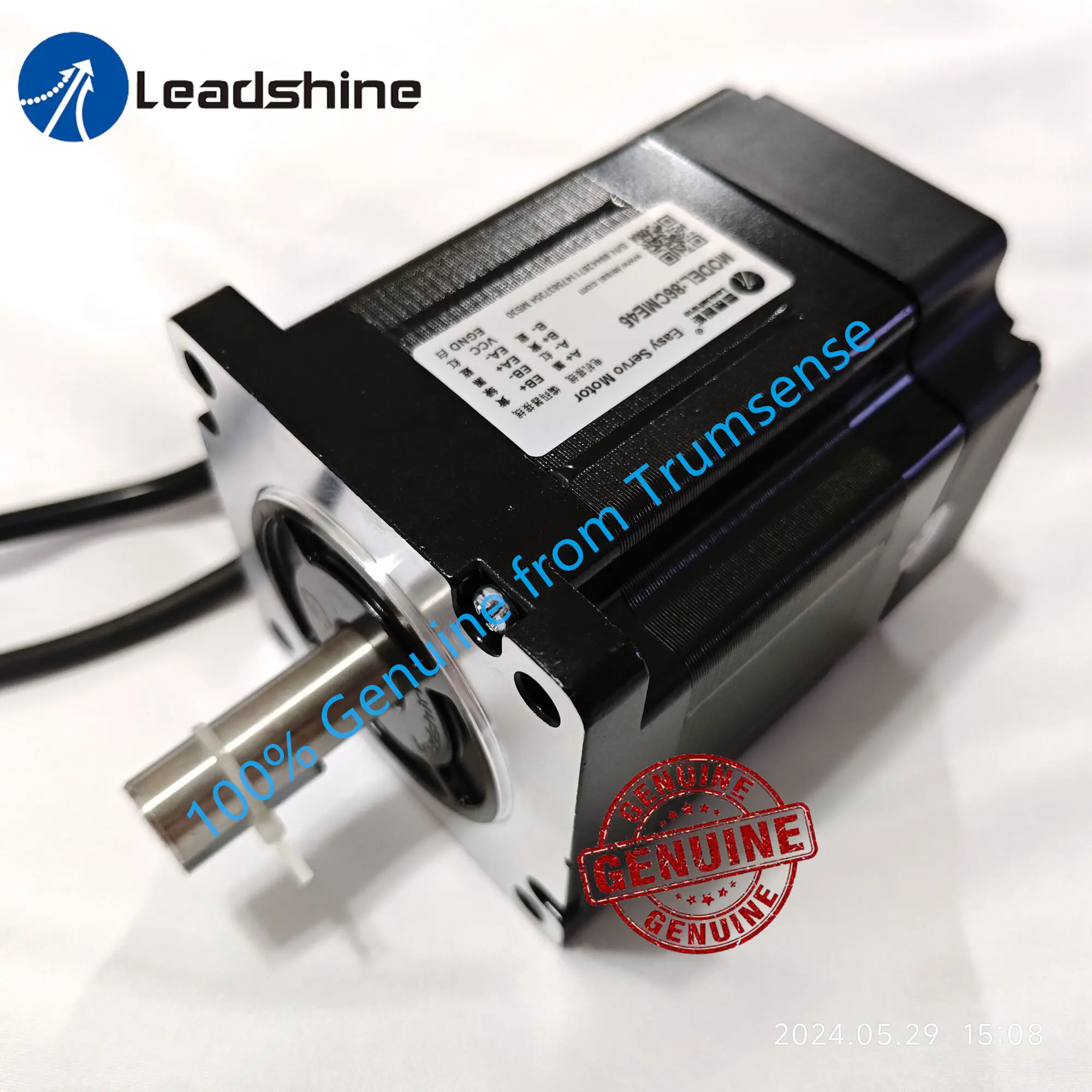 Leadshine Bước 86CME45 86HBM40-EC-1000 86HS40-EC-1000 2 Pha NEMA 34 Với Bộ Mã Hóa 1000 Dòng Và 1.0 N. M. Mô-men Xoắn