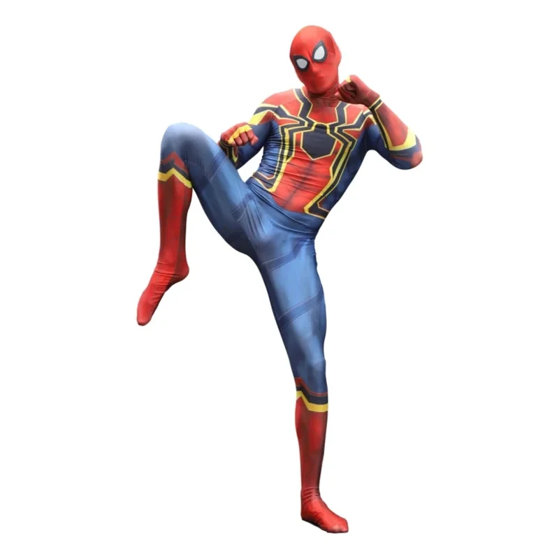 

☆SunlCos 2020 Anime Iron Super Hero Halloween Costume for Adult spandex Zentai Cosplay suit☆