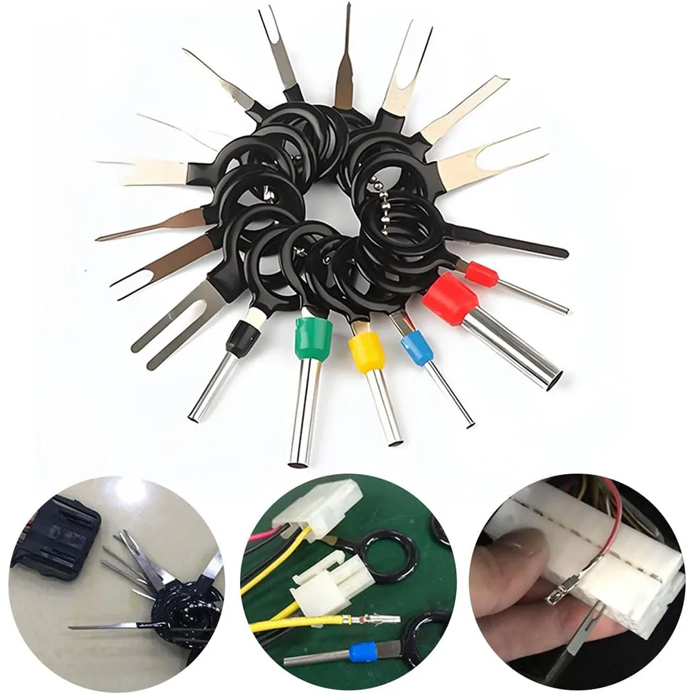 720-teiliges Set für elektrische Kabelanschlüsse, 1/1,5/1,8/2,2/2,8/3,5 mm, abnehmbare Stecker und Buchsen, nicht isolierte Crimp-Pins – Detail 5