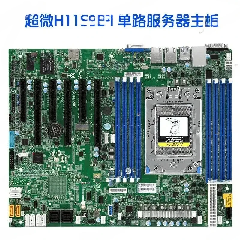 Supermicro H11SSL-I Mainboard With Epyc 7401P Cpu 24 NúCleos 2Ghz Up To 3.0Ghz