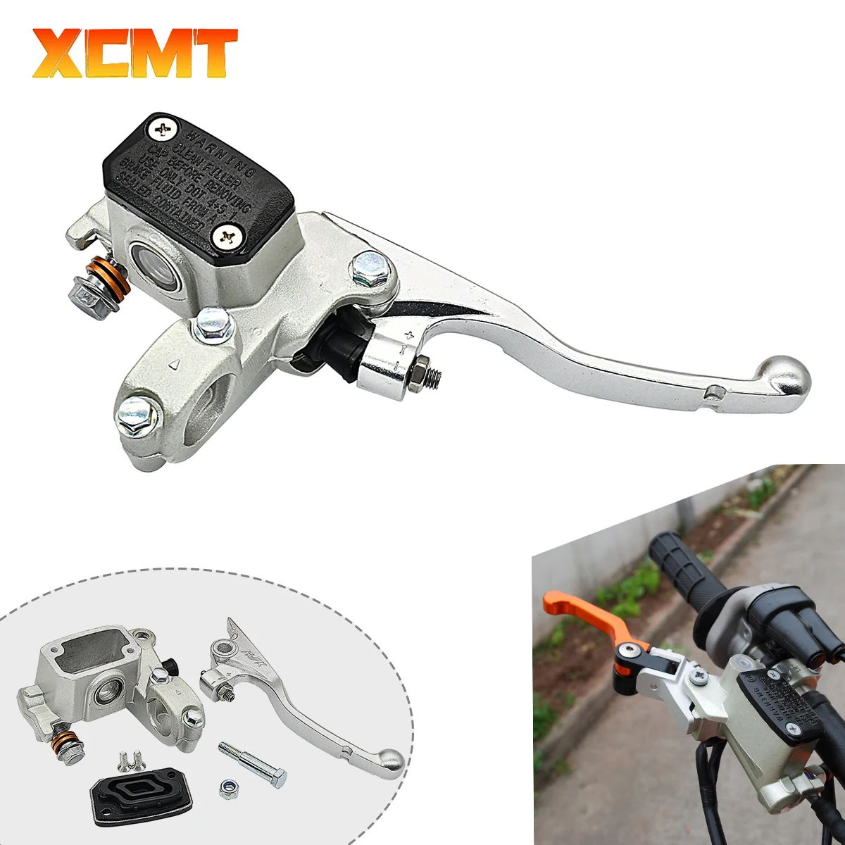 

Motocross Right Brake Master Cylinder Clutch Pump Brake Lever For KTM SX SX-F EXC-F EXC XC XC-W XC-F TPI 6Days 125-530 2008-2023