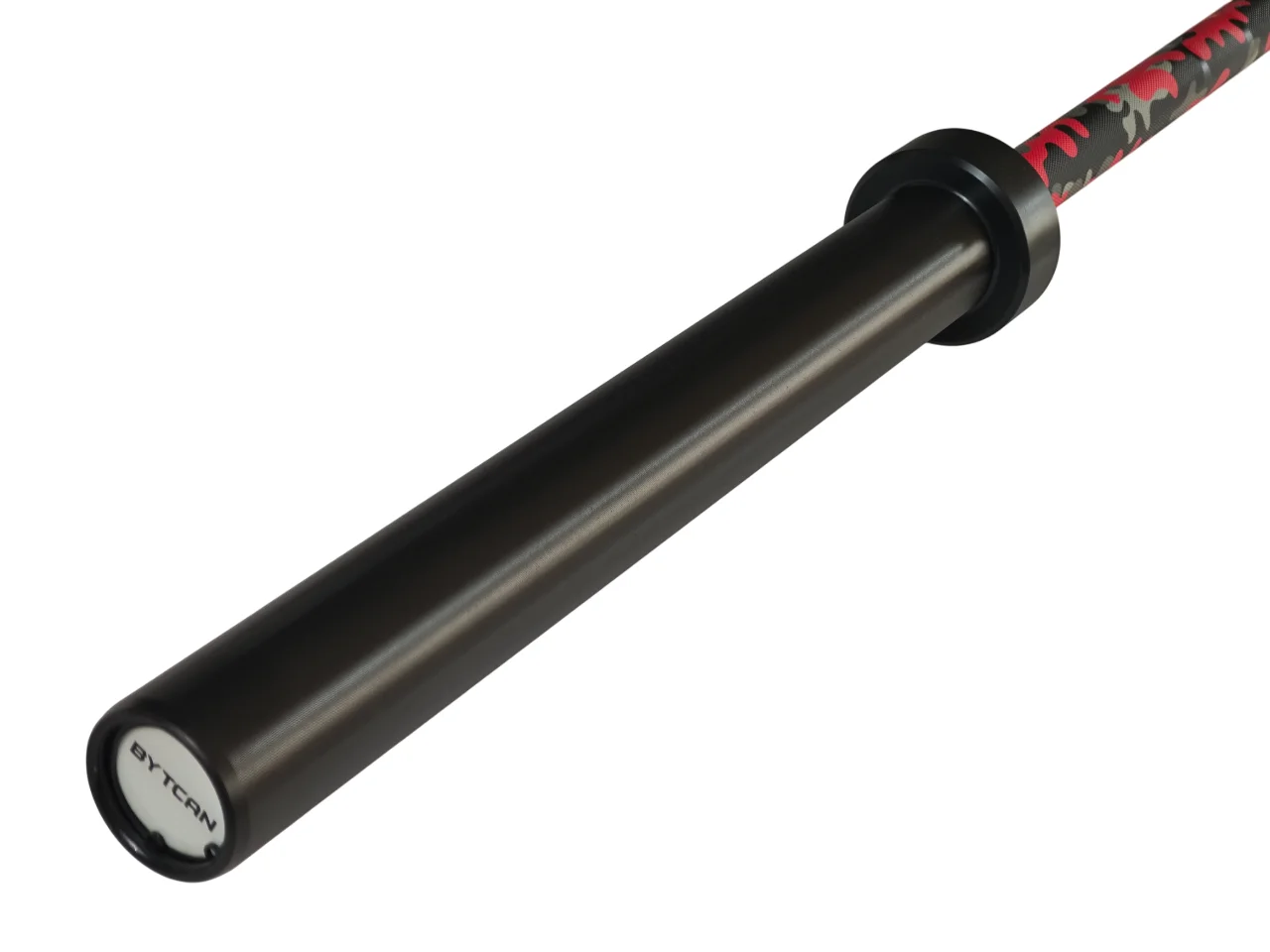 High Quality Gym Weightlifting Barbell Bar 2.2M 2000LB Capacity  Section Knurling Hard Chrome Plated