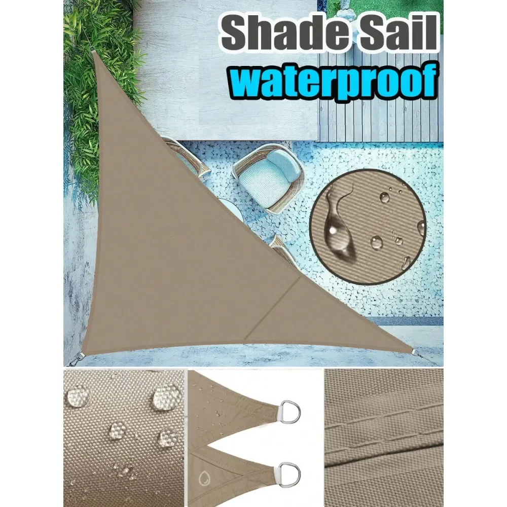 

Sun Shade Sail Waterproof UV Block Awning Shade Sails Canopy Sunscreen Cover Tents For Patios Garden Swimming Pool Outdoor Camp