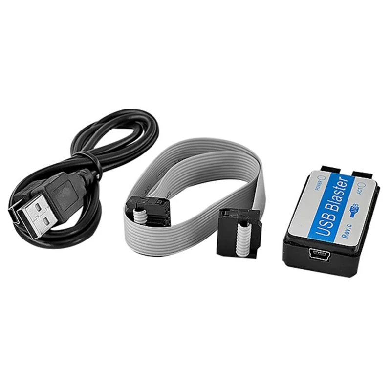 Kabel USB Mini Blaster USB 10-Pin Kabel Koneksi JTAG untuk CPLD FPGA NIOS JTAG Programmer Mendukung Semua untuk Perangkat ATLERA