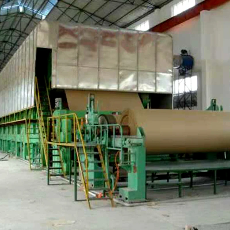 Corrugated Paper Carton Box Making Machine Fluting Cardboard Paper Machine Kraft Paper and Carton Recycling Machine Corrugate