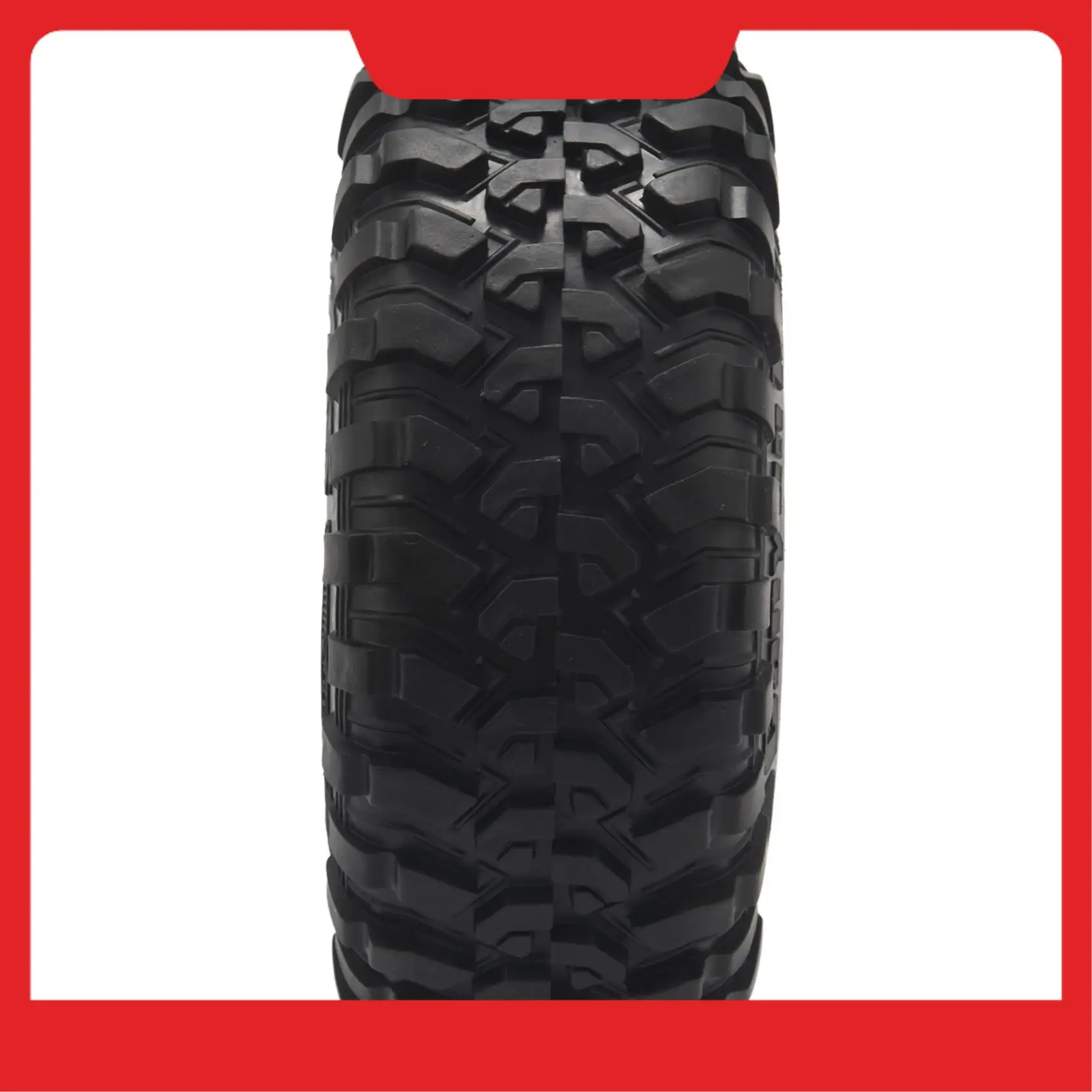 

4 шт. 118 мм 1,9 резиновые шины, колеса для 1/10 RC гусеничного автомобиля, осевой SCX10 90046 AXI03007 Traxxas TRX4 D90 Tamiya CC01