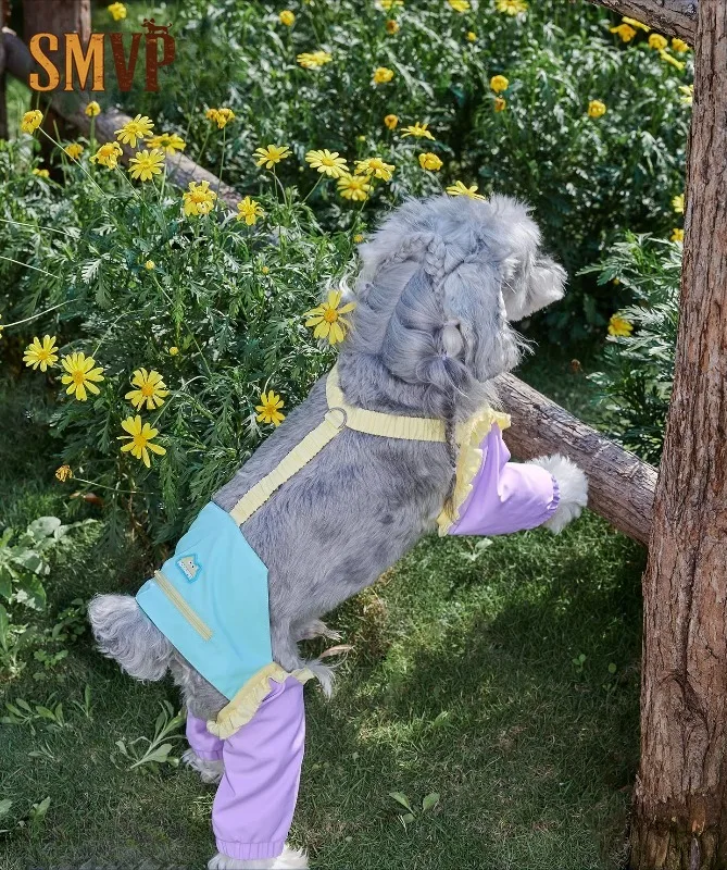 pantalones-de-proteccion-para-perros-con-bloques-de-color-tirantes-y-anillo-en-d-volantes-antisuciedad-para-paseos-al-aire-libre