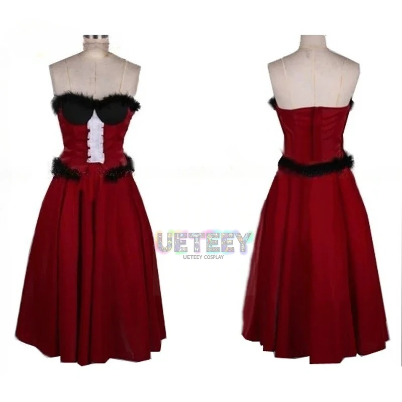 UETEEY Bakemonogatari Monstory Monogatari Oshino Shinobu زي أحمر كوس ملابس تنكرية مقاس مخصص #2