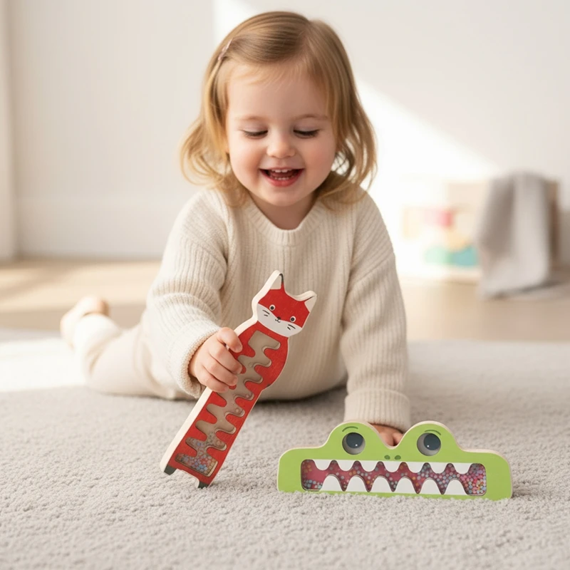 Rain Sound Film Toys Baby Are Fun Toys That Focus On Auditory Interaction They Are Mostly Made Of Wood And Come In Long Strips