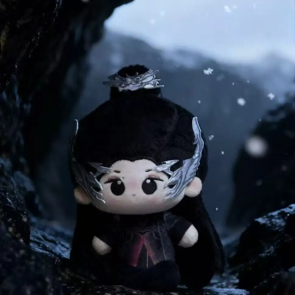 2026 New  TV Drama LOVE IN THE CLOUDS Hou Minghao Ji Bozai Cosplay 10cm Cotton Doll Celebrity Peripheral Plush Doll Pendant Gift view 3