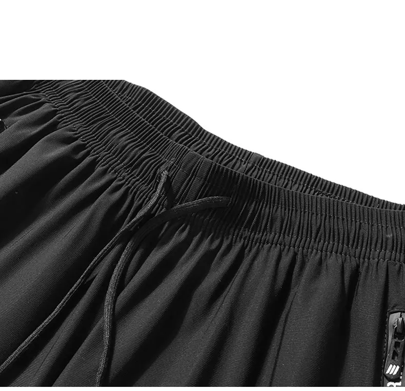 Laufhose Reißverschluss Schnell Trocknend Sommer Angeln Outdoor Jogging Jogginghose Männer Fitness Hose Training Sport Lange Hose Workout – Detail 10