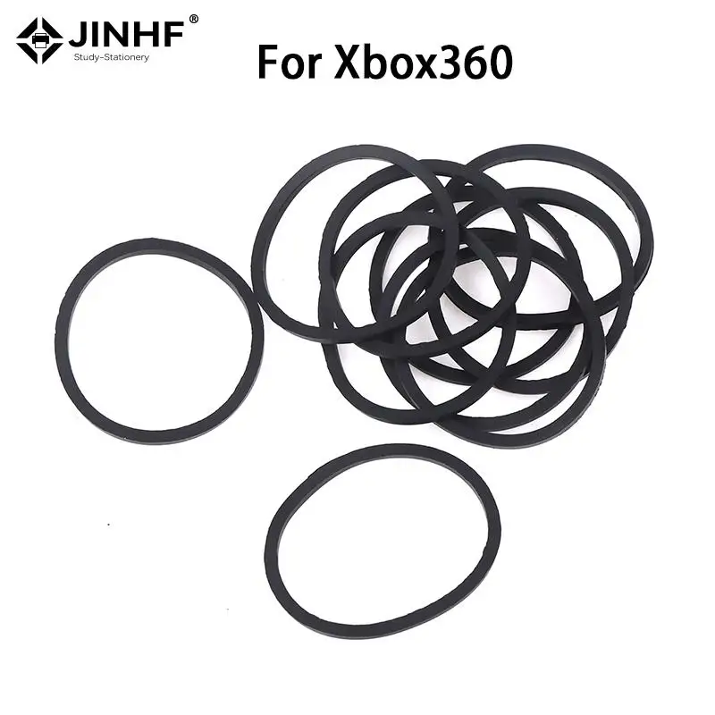 10pcs DVD Disk Drive Rubber Belts Replacement DVD Drive Belt for Xbox 360 Stuck Disc Tray Motor Belt Rubber Accessories