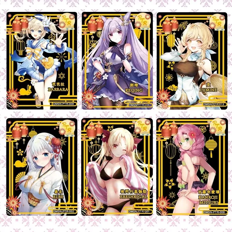 Wholesales Anime beauties C Goddess Story Collection Cards Sexy Swimsuit TCG PR Girls Bikini Goodliness Table Playing Game Boa