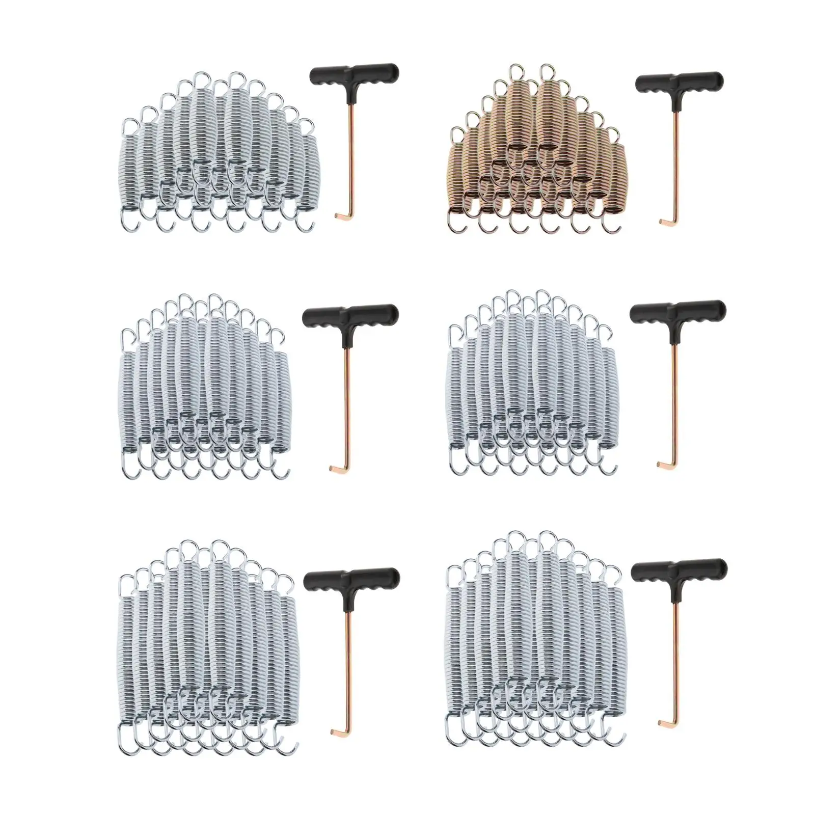 20x Trampoline Springs Premium Professional Universal High Quality Solid Heavy Duty Repair Hardware Replacement with Spring Tool