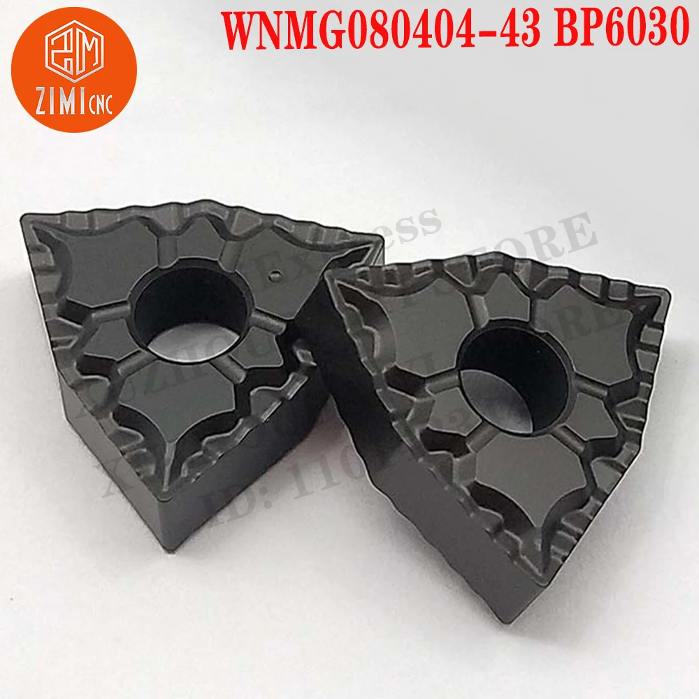 WNMG080408-43 BP6030 WNMG إدراجات كربيد تحول إدراجات أدوات CNC مخرطة قطع معدنية بليد مخرطة معدنية ميكانيكي أداة قطع