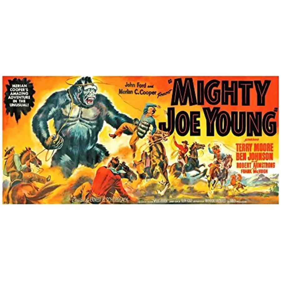 

Иллюстрация для баннера Mighty Joe Young 1949 года. Постер Movie Masterprint, 28 x 22 дюйма