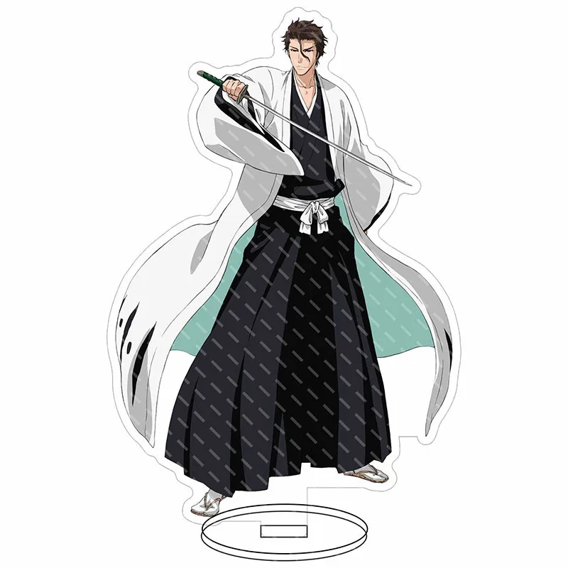 Anime BLEACH Cosplay Figures Kurosaki Ichigo Aizen Sousuke Acrylic Stands Character Hirako Shinji Decor Model Prop Birthday Gift