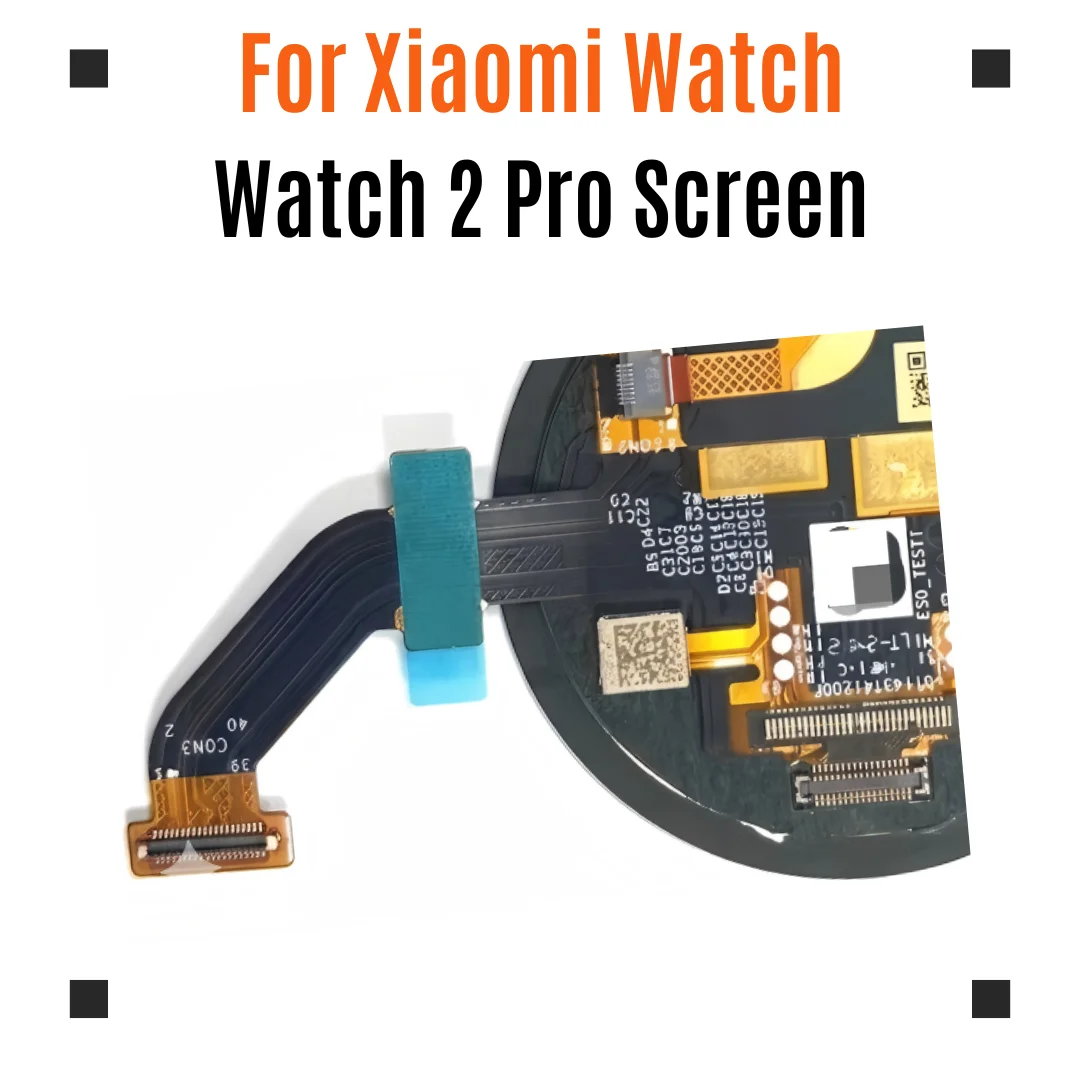 Afbeelding 7: LCD-scherm, touchscreen en digitizer vervanging voor Xiaomi Watch 2 Pro AMOLED volledige set