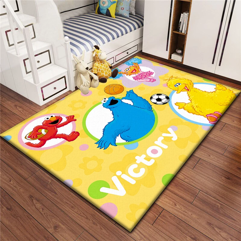 Sesame Street Cute Carpet,decoration Living room Bedroom floor mat Kitchen mat Bedroom Mat,bedroom decor birthday gift anime rug