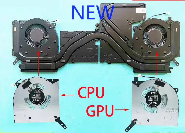 New for LENOVO Savior R9000P Y9000P Game This 2021 2022 2023 cooling module GPU cooling fan CPU cooling fan