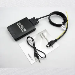 USB Yatour 자동차 음악 오디오 MP3 플레이어, 볼보 SC-XXX SC700 SC800 SC801 SC802 SC805 SD AUX 스테레오 어댑터, YTM06