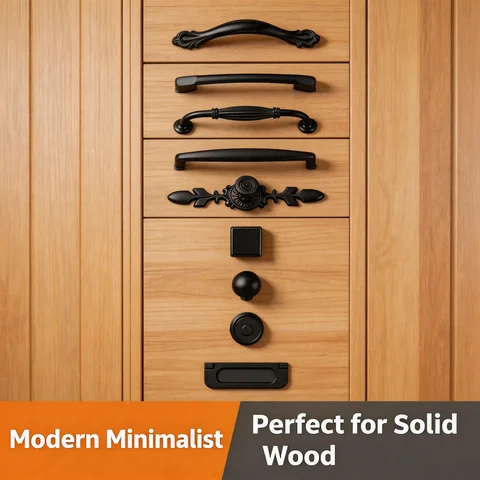 Black Handles Furniture Cabinet Knobs Muebles Handles Kitchen Handles Drawer Knobs Cabinet Pulls Cupboard Handles Knobs