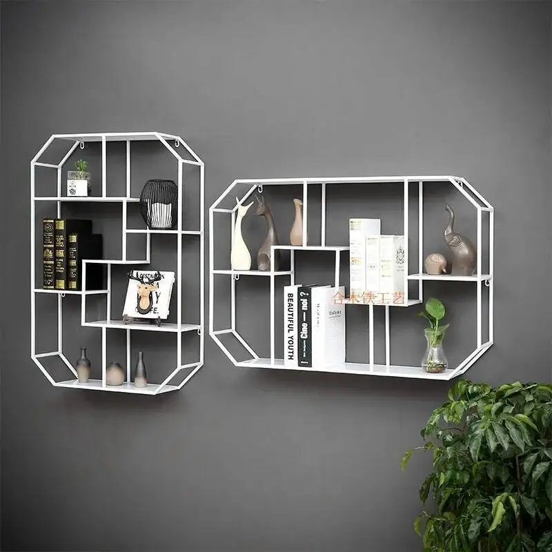 

Wall Mounted Liquor Wine Cabinets Bar Salon Bottle Commercial Club Wine Rack Metal Small Retail Armoire Vitre Display Cabinet