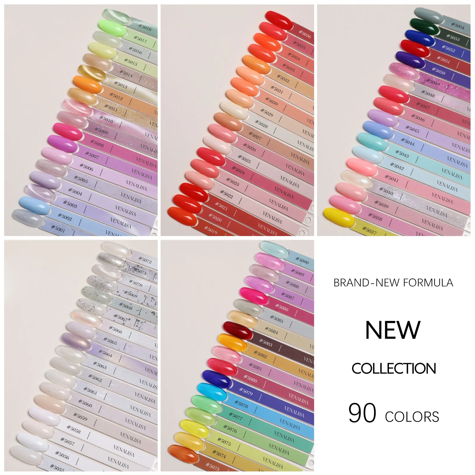 10 ml Venalisa Nagelgelpoliermittel Hema TPO-frei Vegane rote Farben Rosa Glitzer Semi Permanent Soak Off UV LED Ultra Diamond Lack