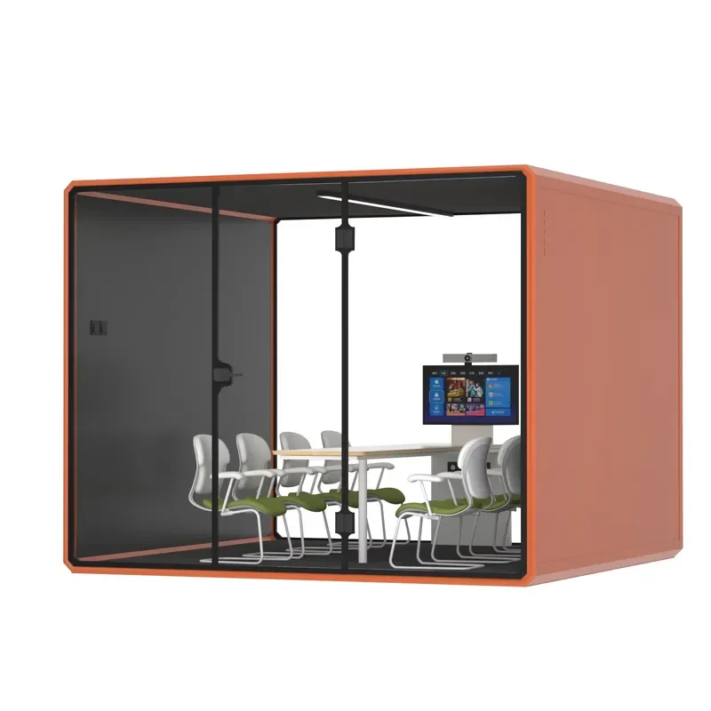 Fully Custom Aluminum Modern Music Soundproof Room Silent Cabin for Home Office and Hospital Use